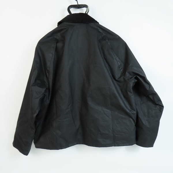 実際に弊社で買取させて頂いたBarbour/バブアー TRANSPORT JACKET/トランスポート ワックスジャケット ブラック MWX1678BK91/34の画像 1枚目