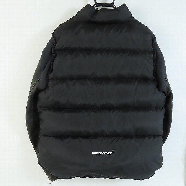 実際に弊社で買取させて頂いたUNDERCOVER/アンダーカバー 30th Anniversary Leather Sleeve Down Jacket ダウンジャケット UCZ9204/1の画像 1枚目