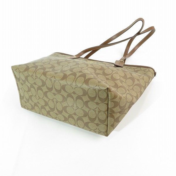 実際に弊社で買取させて頂いたCOACH/コーチ シグネチャー トートバック F58292の画像 2枚目