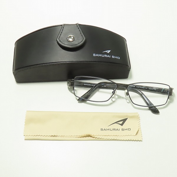 実際に弊社で買取させて頂いたSAMURAI SHO/サムライ翔 眼鏡/メガネフレーム SS-T13 #3の画像 9枚目