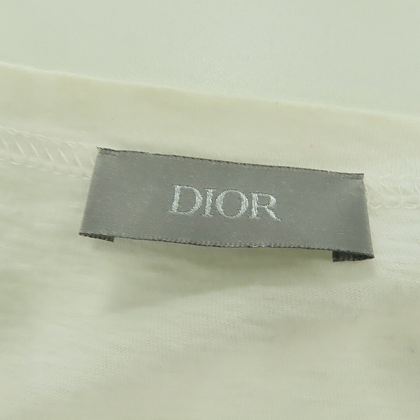 実際に弊社で買取させて頂いた【JPタグ】DIOR×Travis Scott Cactus Jack/ディオール×トラヴィススコットカクタスジャック 22AW Tシャツ 283J632A0752/XLの画像 2枚目