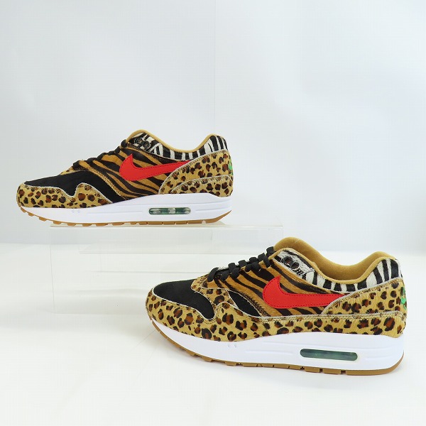 実際に弊社で買取させて頂いた【未使用】NIKE×ATMOS/ナイキ×アトモス AIR MAX 1 DLX ANIMAL PACK 2.0 エアマックス1 アニマルパック AQ0928-700/26の画像 3枚目