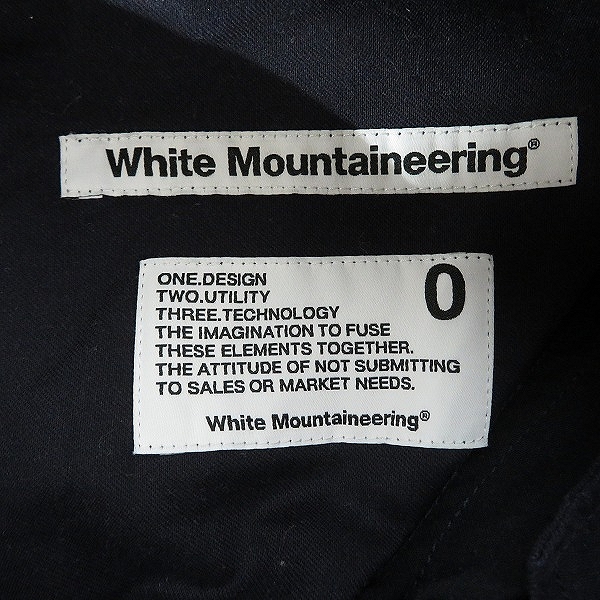 実際に弊社で買取させて頂いたGramicci×White mountaineering/グラミチ×ホワイトマウンテニアリング クライミングパンツ WM2373405/0の画像 3枚目