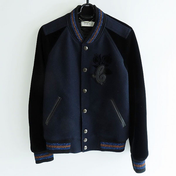 実際に弊社で買取させて頂いたCOACH/コーチ ウール スタジャン/4