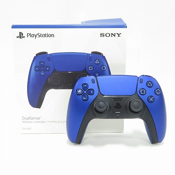 実際に弊社で買取させて頂いたSONY/ソニー Playstation5/PS5/プレイステーション5 DualSense ワイヤレスコントローラー コバルト ブルー CFI-ZCT1J09