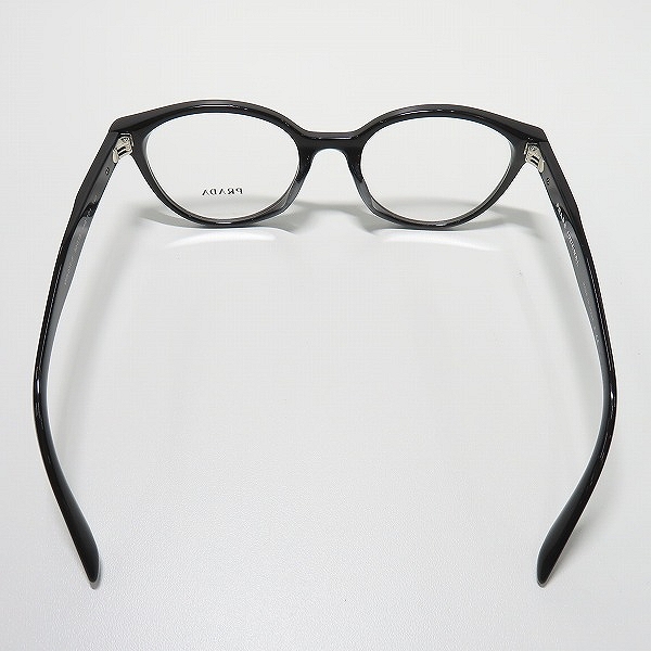 実際に弊社で買取させて頂いた(3)PRADA JOURNAL/プラダ ジャーナル メガネフレーム アイウェア VPR07T-F ブラックの画像 3枚目