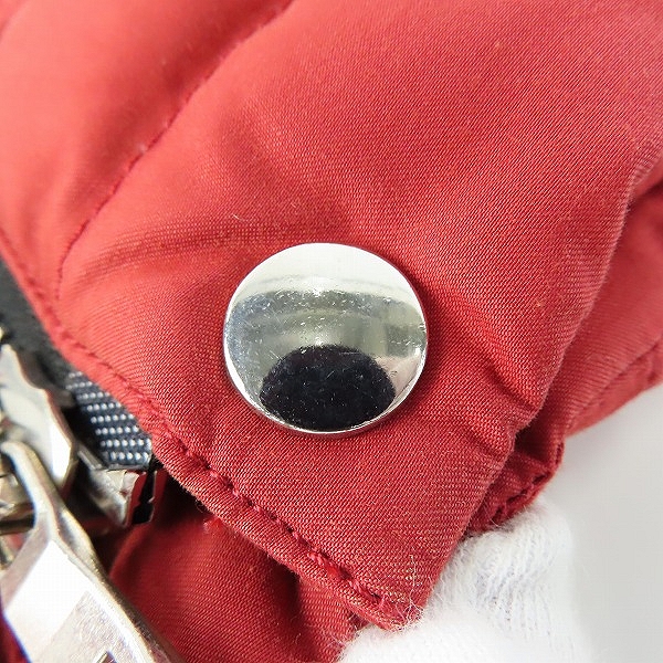 実際に弊社で買取させて頂いたBALMAIN/バルマン 15AW バイカー ダウンジャケット W5HT843B923/Sの画像 7枚目