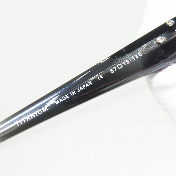 実際に弊社で買取させて頂いたSAMURAI SHO/サムライ翔 眼鏡/メガネフレーム SS-T21 #3の画像 6枚目