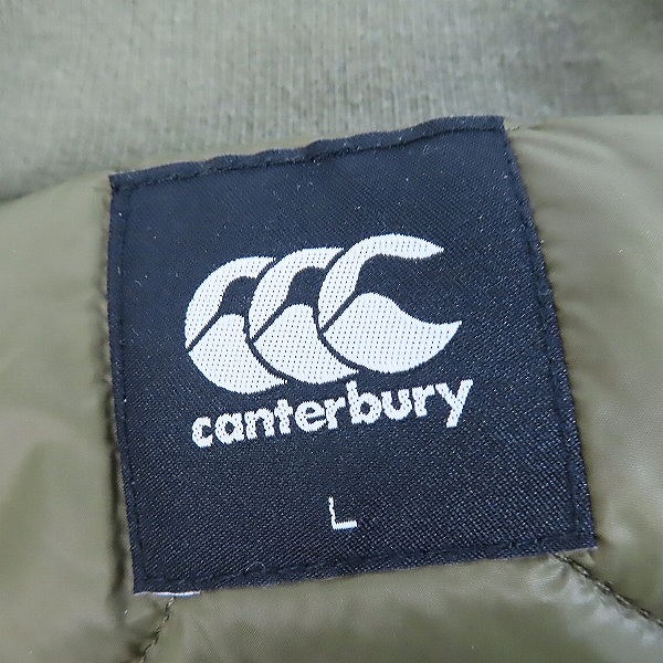 実際に弊社で買取させて頂いたcanterbury/カンタベリー MA-1 フライト ジャケット Lの画像 2枚目