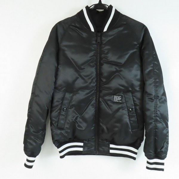 実際に弊社で買取させて頂いたNISHIKAWA DOWN×nano universe/西川ダウン×ナノユニバース MA-1 リバーシブル ダウンジャケット NUC54DW0736TS/S