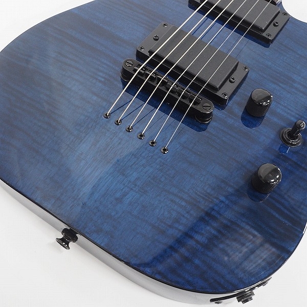 実際に弊社で買取させて頂いた★ESP×バンドリ！コラボ BanG Dream! M-Ⅱ SAYO Roselia 氷川紗夜モデル エレキギター ギグケース付 の画像 6枚目