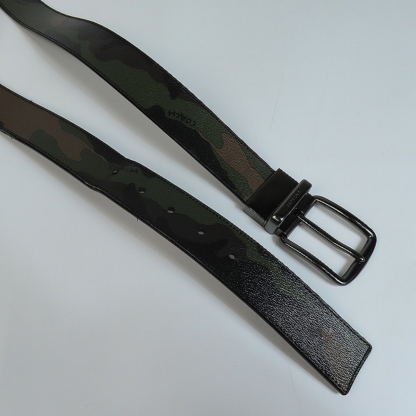 実際に弊社で買取させて頂いたCOACH/コーチ レザーベルトの画像 2枚目