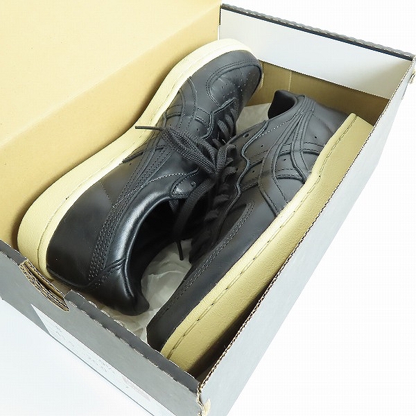 実際に弊社で買取させて頂いたOnitsuka Tiger/オニツカタイガー レザースニーカー ブラック D7H1L/26の画像 8枚目