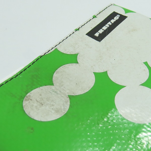 実際に弊社で買取させて頂いたFREITAG/フライターグ F05 BLAIR/ブレア ポーチ/小銭入れ ライトグリーン/ホワイトの画像 5枚目