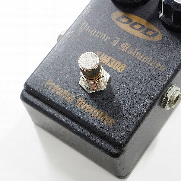 実際に弊社で買取させて頂いたDOD/ディーオーディー YJM308 YNGWIE J. MALMSTEEN Preamp Overdrive プリアンプ オーバードライブ エフェクター 動作確認済みの画像 6枚目