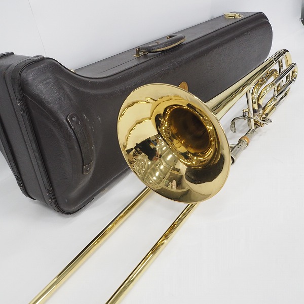 実際に弊社で買取させて頂いた★Vincent Bach/バック Stradivarius 42G テナーバストロンボーン ハードケース付