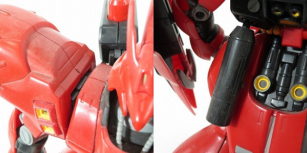 実際に弊社で買取させて頂いたバンダイ DX MS IN ACTION!!/モビルスーツ イン アクション サザビー フィギュア 2点セット/ガンダム/逆襲のシャアの画像 7枚目