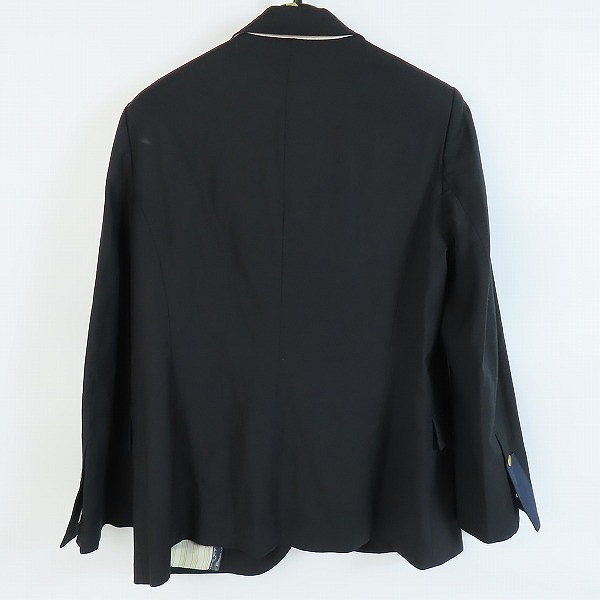 実際に弊社で買取させて頂いたPaul Smith/ポールスミス MEN ONLY 13SS 裏地レース ウールテーラードジャケット /46Lの画像 1枚目