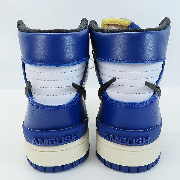 実際に弊社で買取させて頂いたNIKE×AMBUSH/ナイキ×アンブッシュ DUNK HIGH DEEP ROYAL/ダンク ハイ ディープ ロイヤル CU7544-400/27の画像 1枚目