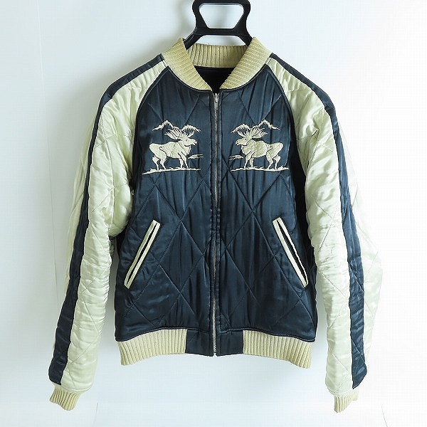 実際に弊社で買取させて頂いたTHE FLAT HEAD/フラットヘッド リバーシブル スカジャン スーベニアジャケット/Ｍの画像 2枚目