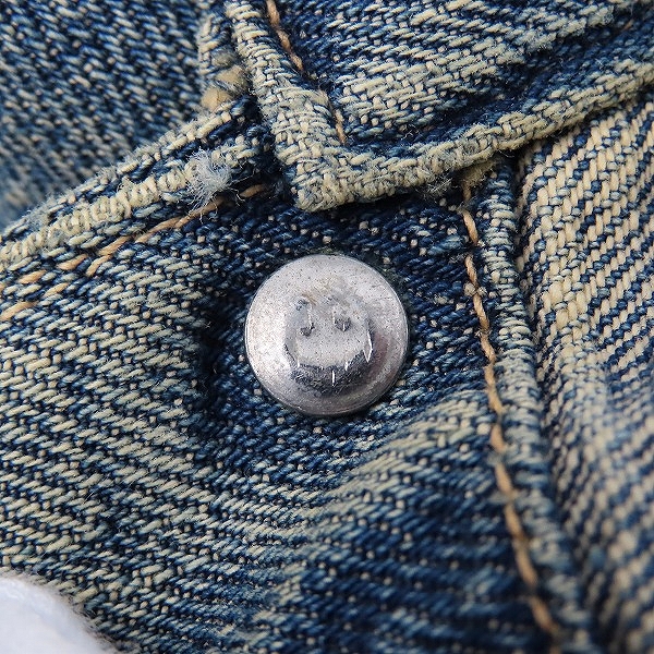 実際に弊社で買取させて頂いたLEVIS/リーバイス 506XX 1st/ファースト 針あり シンチバック/ボタン裏ツープロング ヴィンテージ デニムジャケットの画像 3枚目