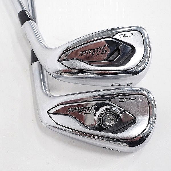 実際に弊社で買取させて頂いたTitleist/タイトリスト T200 アイアン #6～9.Pw 5本セット True Temper AMT BLACK FLEX:S300の画像 5枚目