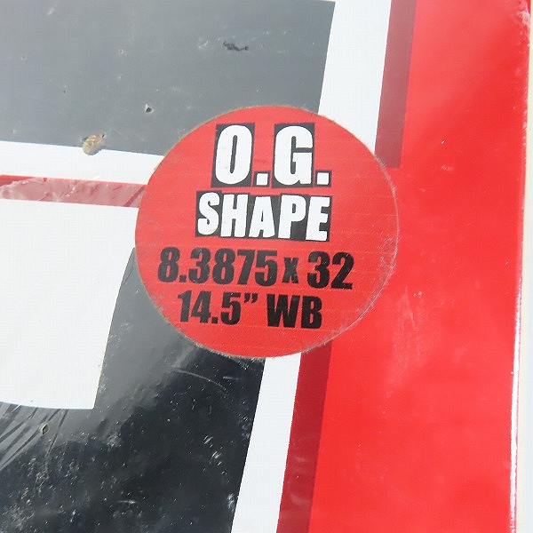 実際に弊社で買取させて頂いた【未開封】BAKER/ベイカー BAKER BRAND LOGO スケートボード デッキの画像 3枚目