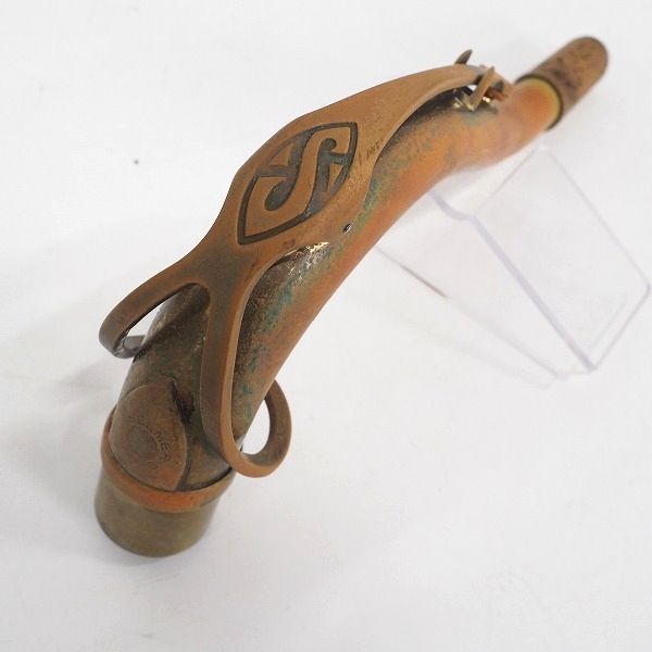 実際に弊社で買取させて頂いた★【使用感有り】Selmer/セルマー テナーサックス MARK VI/マーク6 シリアル22万番台 1974年製 彫刻無し ケース付の画像 8枚目