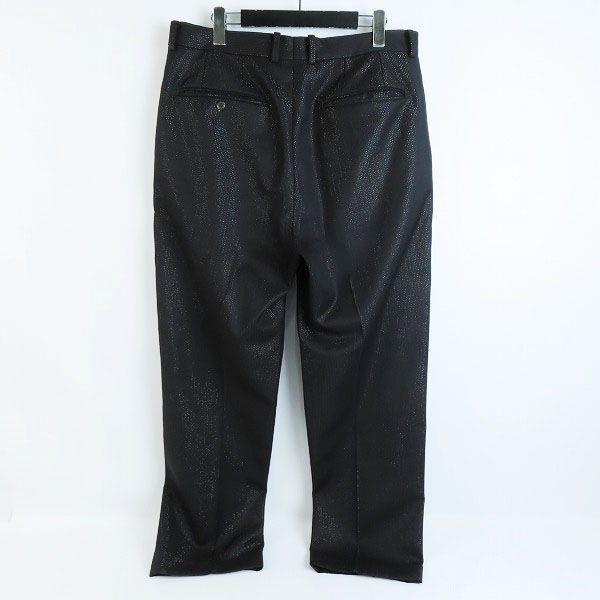 実際に弊社で買取させて頂いたWACKOMARIA × DORMEUIL/ワコマリア × ドーメル STRIPED PLEATED TROUSERS/XLの画像 1枚目