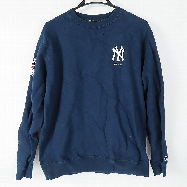 実際に弊社で買取させて頂いたF.C.Real Bristol/FCRB/エフシーレアルブリストル MLB TOUR TEAM CREWNECK SWEAT/スウェット FCRB-212024/XL