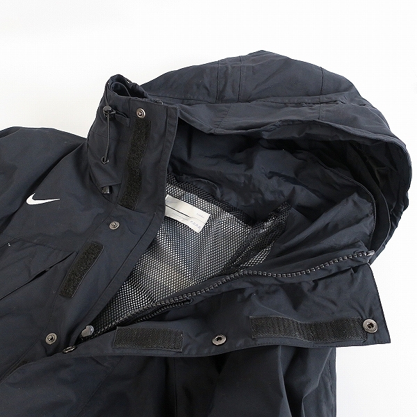 実際に弊社で買取させて頂いたNIKE/ナイキ×F.C.R.B./エフシーレアルブリストルブリストル×MASTERMIND/マスターマインド マウンテンパーカー 534645-010/Sの画像 2枚目
