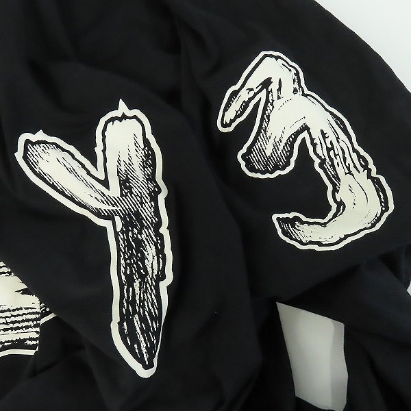 実際に弊社で買取させて頂いたY-3/ワイスリー アディダス×ヨウジヤマモト グラフィック ロングスリーブ 長袖Tシャツ H44811/XSの画像 6枚目