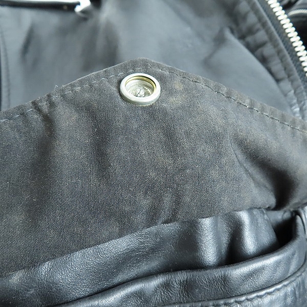 実際に弊社で買取させて頂いたSchott/ショット USA製 A-2 ボアライナー付き レザー フライトジャケット40の画像 8枚目