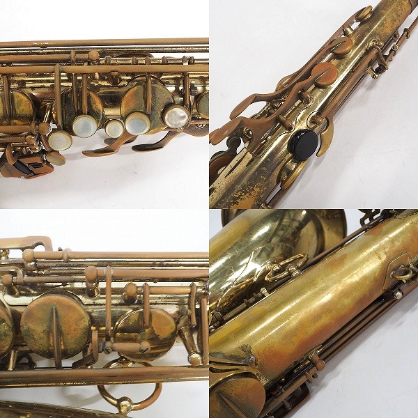 実際に弊社で買取させて頂いた★【使用感有り】Selmer/セルマー テナーサックス MARK VI/マーク6 シリアル22万番台 1974年製 彫刻無し ケース付の画像 6枚目