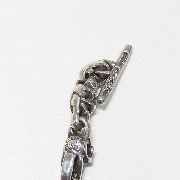 実際に弊社で買取させて頂いたBWL/ビルウォールレザー スモール グッドラック スカル カスタム ブレスレットの画像 7枚目