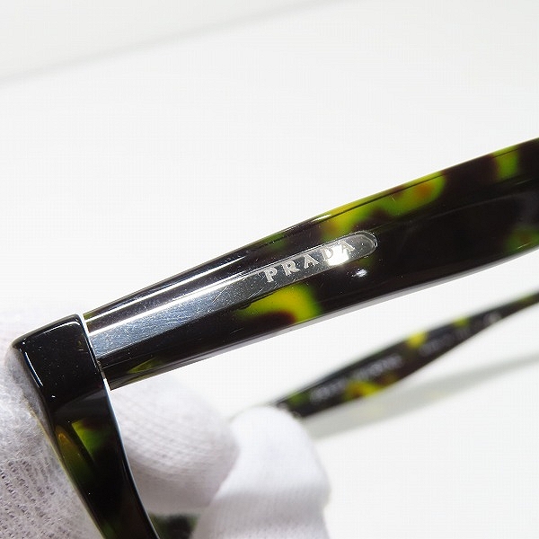 実際に弊社で買取させて頂いた(3)PRADA JOURNAL/プラダ ジャーナル メガネフレーム アイウェア VPR04T-F/2AU-1O1 の画像 7枚目