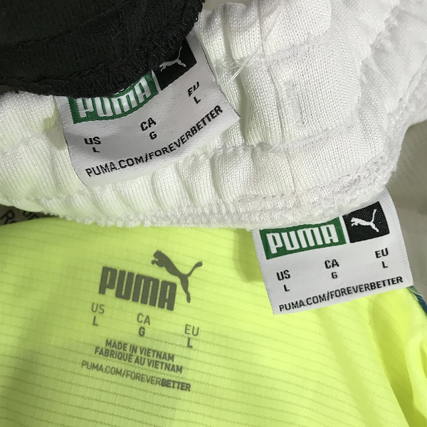 実際に弊社で買取させて頂いた【おまとめ/未使用】PUMA/プーマ I CONIC T7トラックパンツ/AS ショーツ/グラフィック SS TEE/キャットプリントT 等の画像 1枚目