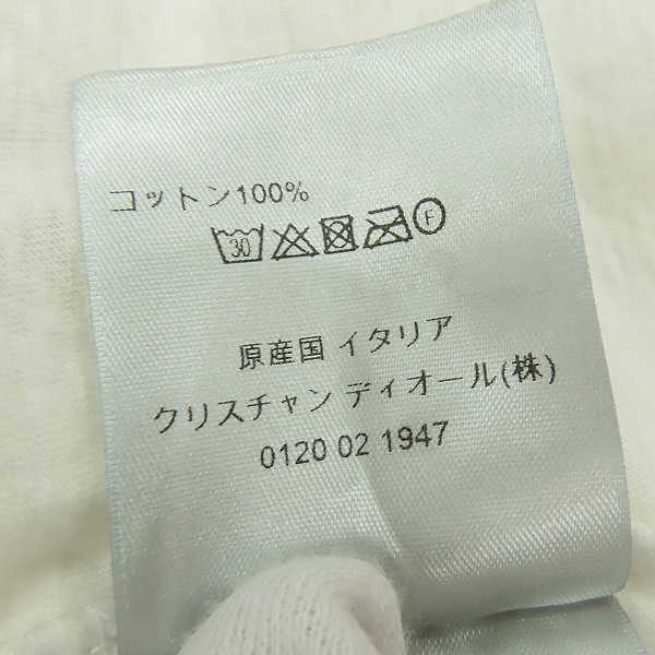 実際に弊社で買取させて頂いた【JPタグ】DIOR×Travis Scott Cactus Jack/ディオール×トラヴィススコットカクタスジャック 22AW Tシャツ 283J632A0752/XLの画像 5枚目
