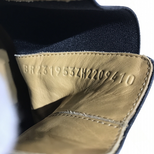 実際に弊社で買取させて頂いたHERMES/エルメス サイドゴア レザーブーツの画像 5枚目