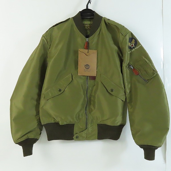 実際に弊社で買取させて頂いた【未使用】BUZZ RICKSONS/バズリクソンズ  L-2 AMERICAN PAD & TEXTILE CO.フライトジャケット BR11130 /40