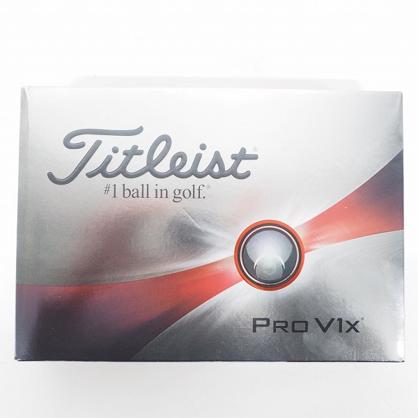 実際に弊社で買取させて頂いた 【未使用】Titleist/タイトリスト PRO V1x ゴルフボール ホワイト 1ダースの画像 2枚目