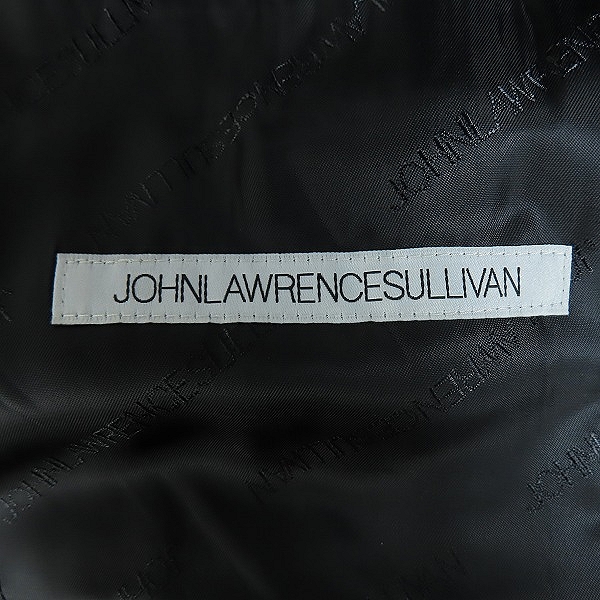 実際に弊社で買取させて頂いたJOHN LAWRENCE SULLIVAN/ジョンローレンスサリバン Wool single zip jacket ウール シングル ジップ ジャケット 1A010-0122-11/44の画像 2枚目