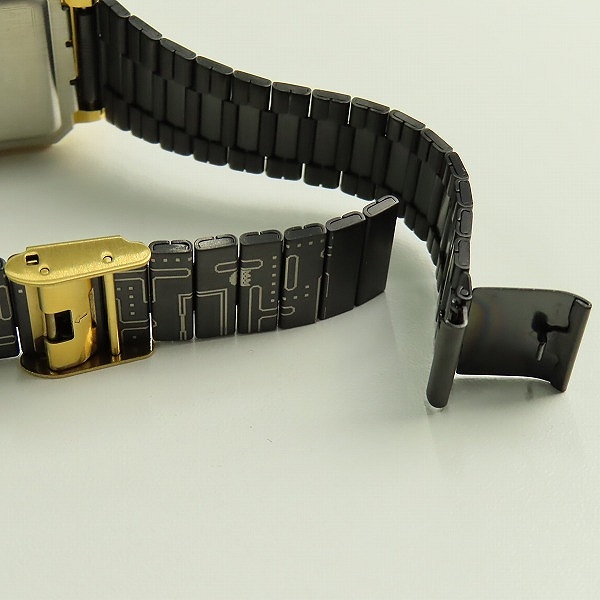 実際に弊社で買取させて頂いたCASIO/カシオ×PAC-MAN/パックマン コラボレーションモデル A100WEPC-1BJRの画像 3枚目