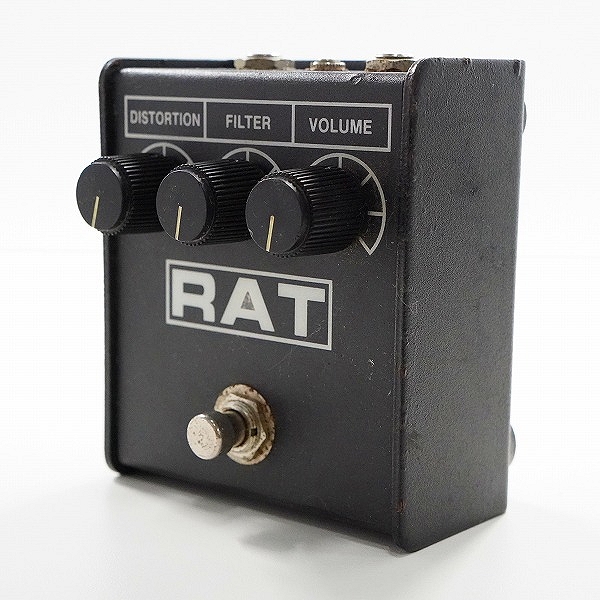 実際に弊社で買取させて頂いたPROCO/プロコ RAT2 ラット LM308N MADE IN USA ディストーション 歪み系 エフェクター 動作確認済み