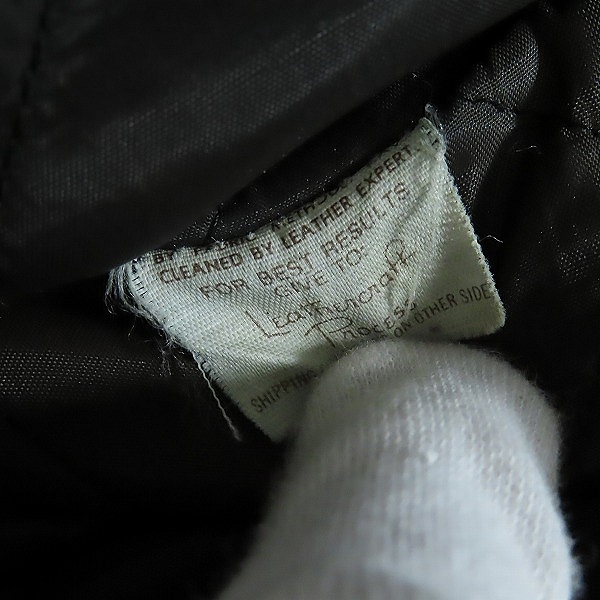 実際に弊社で買取させて頂いたPERFECTO by Schott/パーフェクト バイ ショット ダブルライダースジャケット/40の画像 3枚目