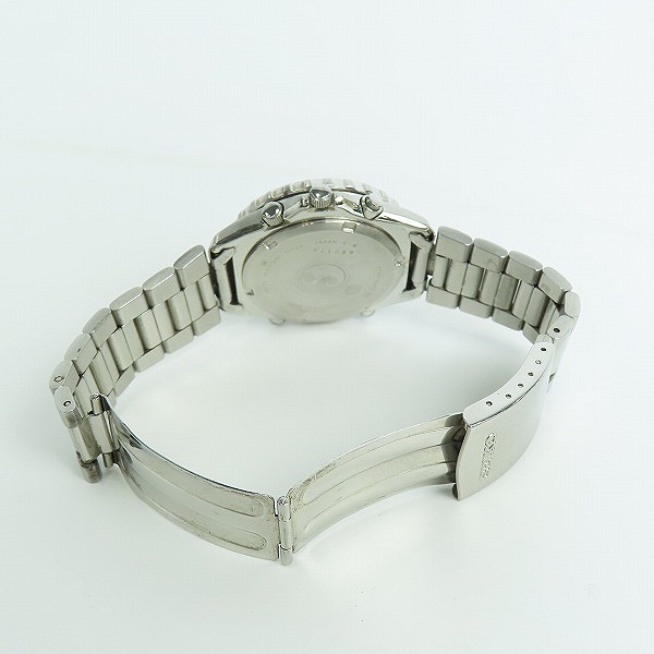 実際に弊社で買取させて頂いたSEIKO/セイコー 4つ目 クロノグラフ 7T34-6A00 【動作未確認】の画像 3枚目
