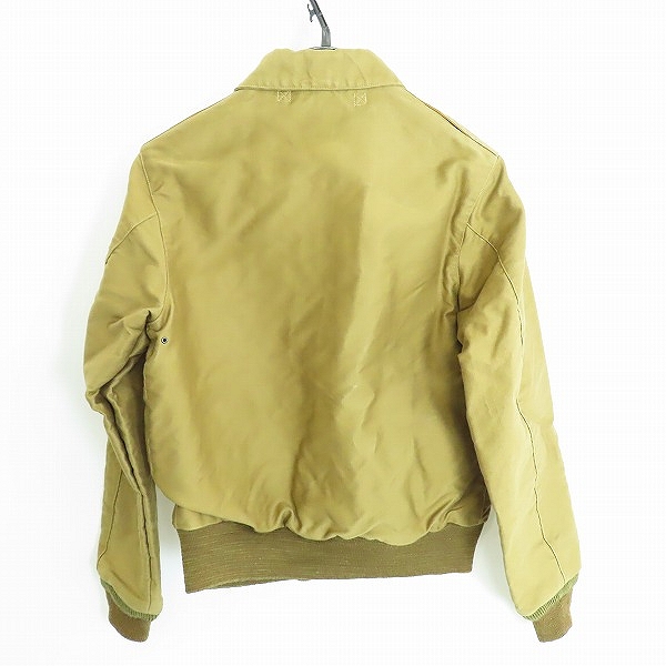 実際に弊社で買取させて頂いたBuzz Rickson’s/バズリクソンズ A-2/AVIATION ASSOCIATES JUNGLE CLOTH/フライトジャケット BR14934/36の画像 1枚目