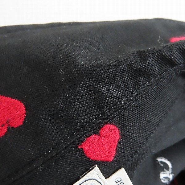 実際に弊社で買取させて頂いた【未使用】CALEE/キャリー ALLOVER EMBROIDERY HEART PATTERN JACKET/総柄 テーラード ジャケット CL-20AW001SP/Lの画像 5枚目