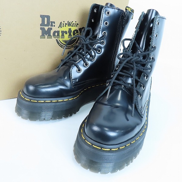 実際に弊社で買取させて頂いたDr.Martens/ドクターマーチン JADON/ジェイドン サイドジップ 8ホールブーツ 15265001/UK5