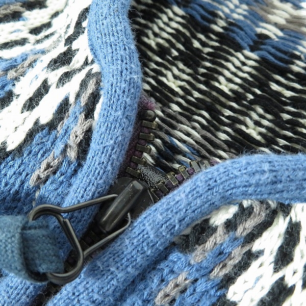 実際に弊社で買取させて頂いたJohn UNDERCOVER/ジョン アンダーカバー ノルディック ジップカーディガン/3の画像 4枚目